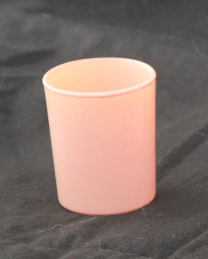 20 Pack Champagne Pale Pink Glass Votive Tealight Candle Holders House Party Centerpiece Xmas Wedding Decor Glass Candlestick Party Decorations Bridal Valentines Event - Mekamart Australia