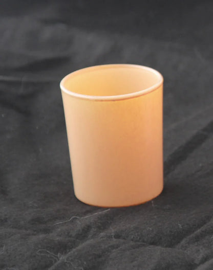 20 Pack Champagne Pale Pink Glass Votive Tealight Candle Holders House Party Centerpiece Xmas Wedding Decor Glass Candlestick Party Decorations Bridal Valentines Event - Mekamart Australia