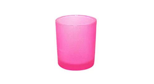 40 Pack Pink Frosted Glass Votive Tealight Candle Holders House Party Centerpiece Xmas Wedding Decor Glass Candlestick Party Decorations Bridal Valentines Event - Mekamart Australia