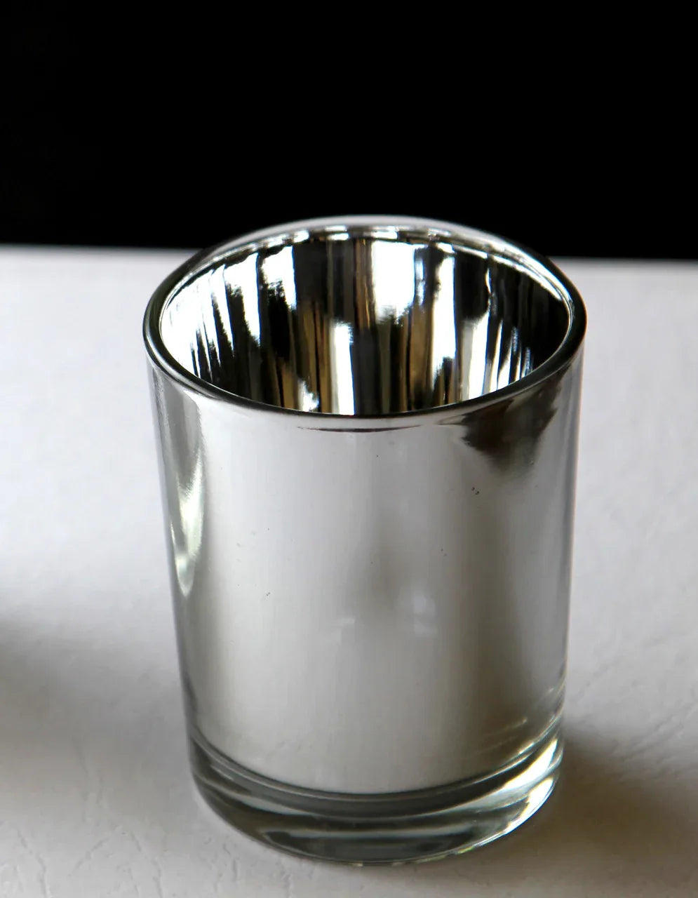 10 Pack Silver Mercury Glass Votive Candle Holders Set For Wedding, Bridal And Baby Shower, Party Function or Home Decor - Mekamart Australia