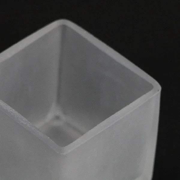 30 Bulk Pack Square Cube Frosted Glass 5cm Tealight Candle Holder Festival Decor Wedding Propose Parties Holiday and Home Decor - Mekamart Australia