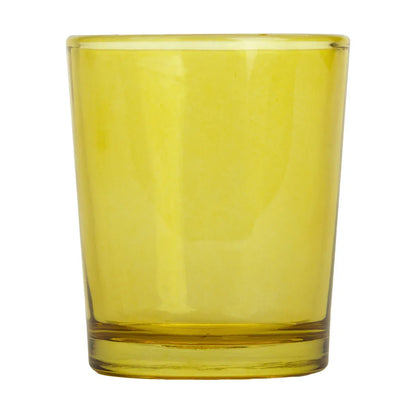 10 Pack Yellow Glass Votive Candle Holders Table Centreoieces Xmas Wedding Anniversary Event Recption Party Function or Home Decor - Mekamart Australia