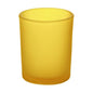 10 Pack Yellow Frosted Glass Votive Candle Holders Table Centreoieces Xmas Wedding Anniversary Event Recption Party Function or Home Decor - Mekamart Australia