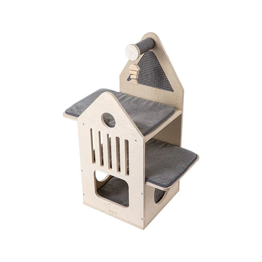 HONEYPOTCAT Cosy Cat Villa - 87.5cm - Mekamart Australia