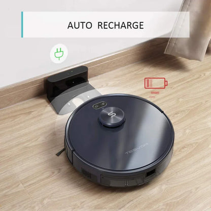 Tesvor S6+ Robot Vacuum Cleaner Mop 2700Pa With Laser Navigation - Mekamart Australia