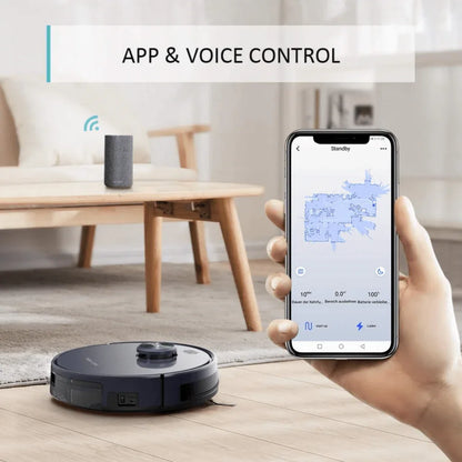 Tesvor S6+ Robot Vacuum Cleaner Mop 2700Pa With Laser Navigation - Mekamart Australia