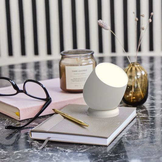 Kreafunk Beam Lamp, Portable And Rechargeable - White - Mekamart Australia