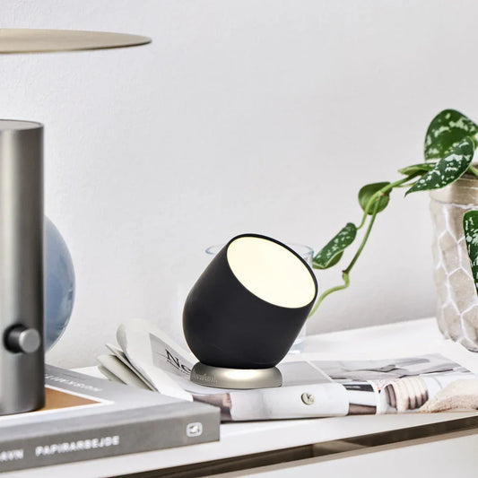 Kreafunk Beam Lamp, Portable And Rechargeable - Black - Mekamart Australia