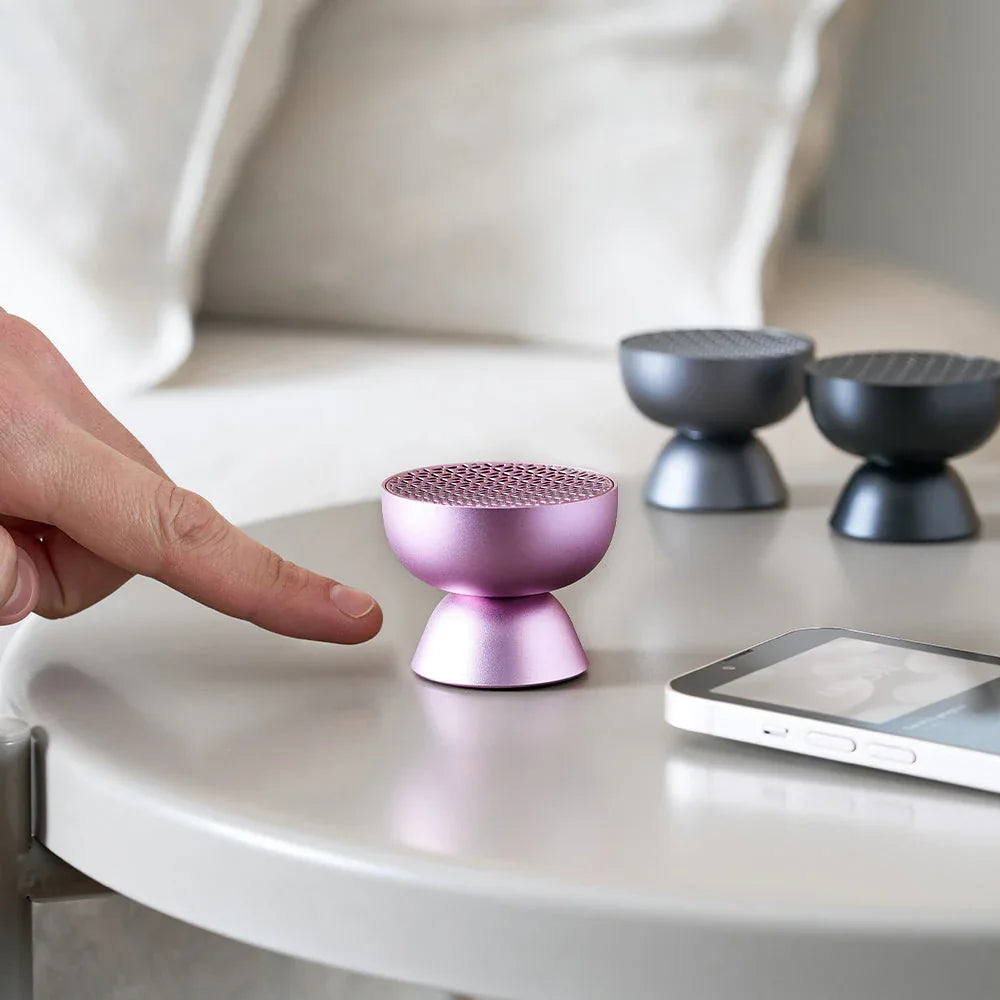 Lexon Tamo Infinitely Pairable Bluetooth Speaker - Pink - Mekamart Australia