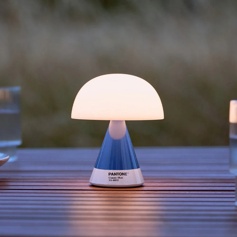 Lexon Mina M Medium Portable Led Lamp PANTONE - Classic Blue - Mekamart Australia