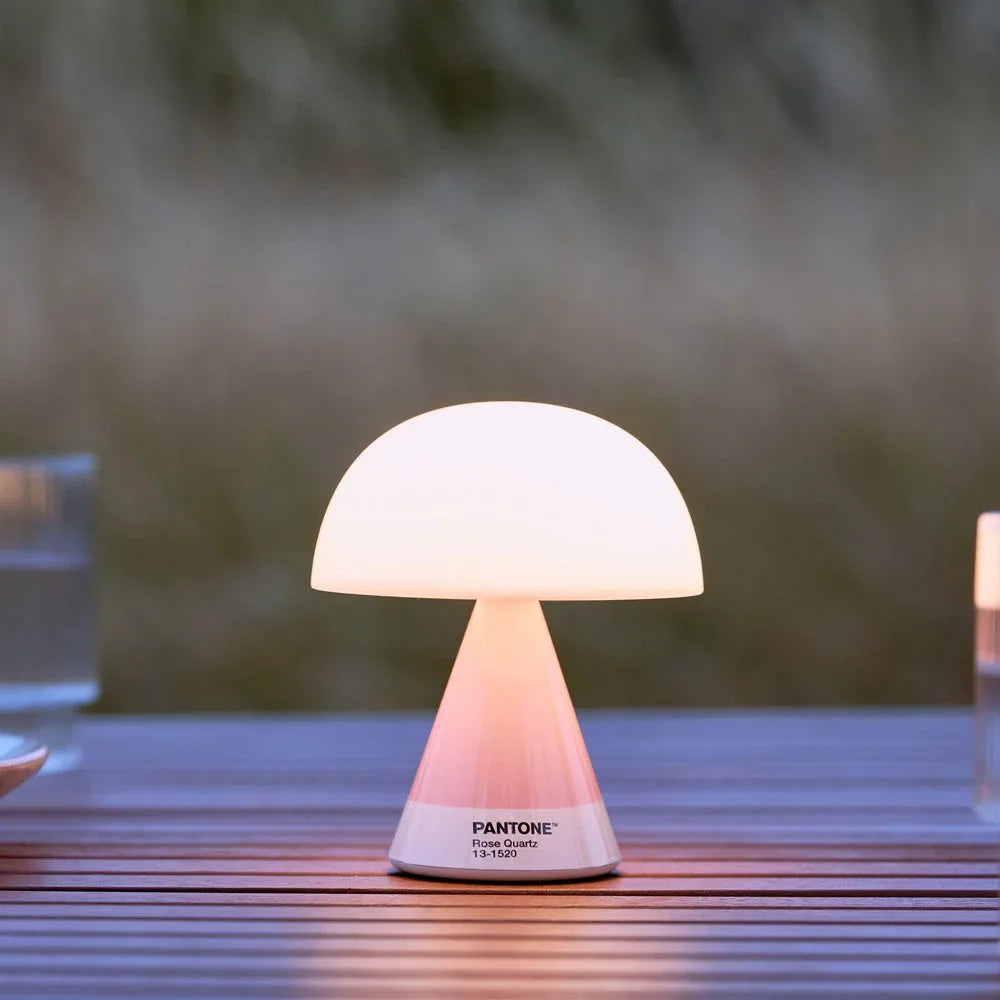 Lexon Mina M Medium Portable Led Lamp PANTONE - Rose Pink - Mekamart Australia
