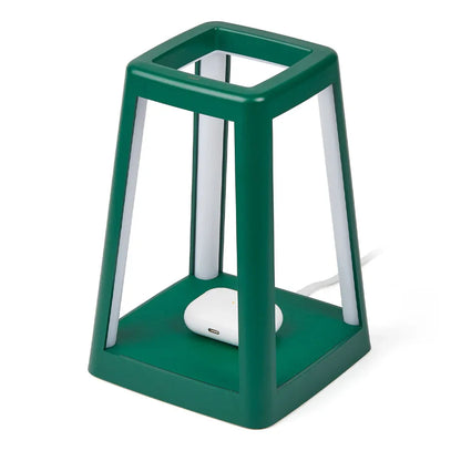 Lexon Lantern Portable Lamp With Built-In Wireless Charger - Green - Mekamart Australia