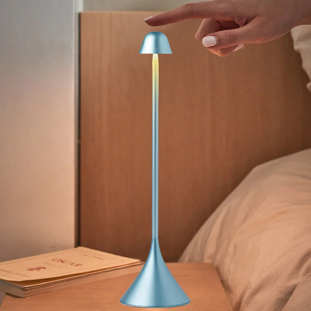 Lexon Steli Bell Infinitely Pairable Table Lamp - Blue - Mekamart Australia