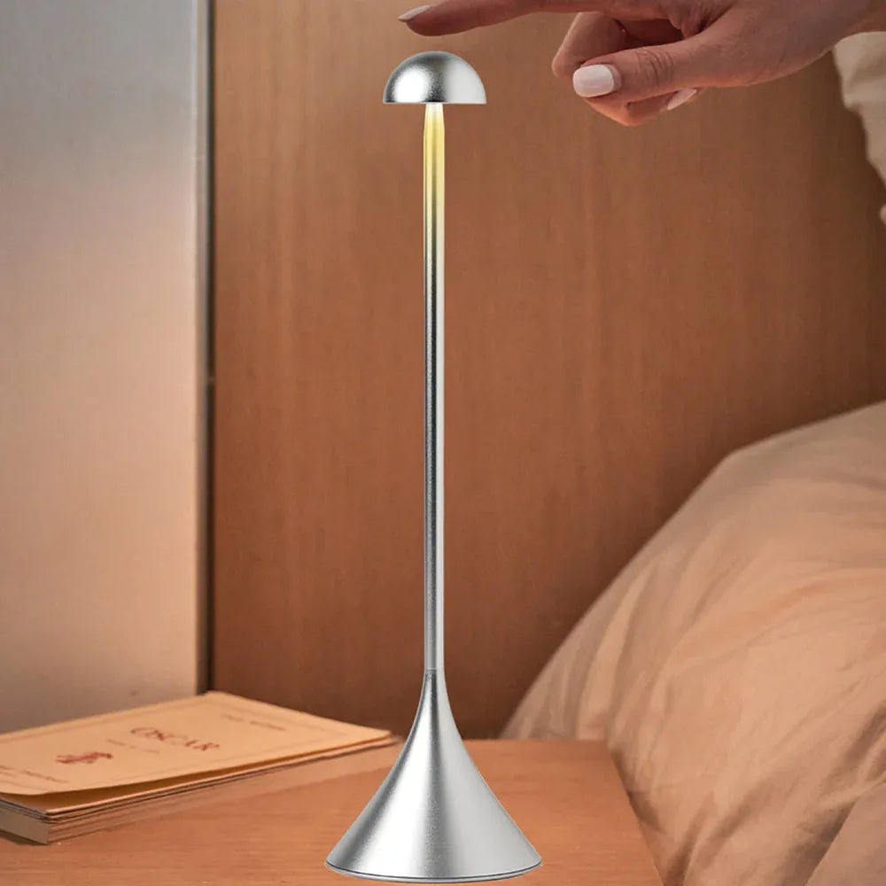 Lexon Steli Dome Infinitely Pairable Table Lamp - Alu Polish - Mekamart Australia