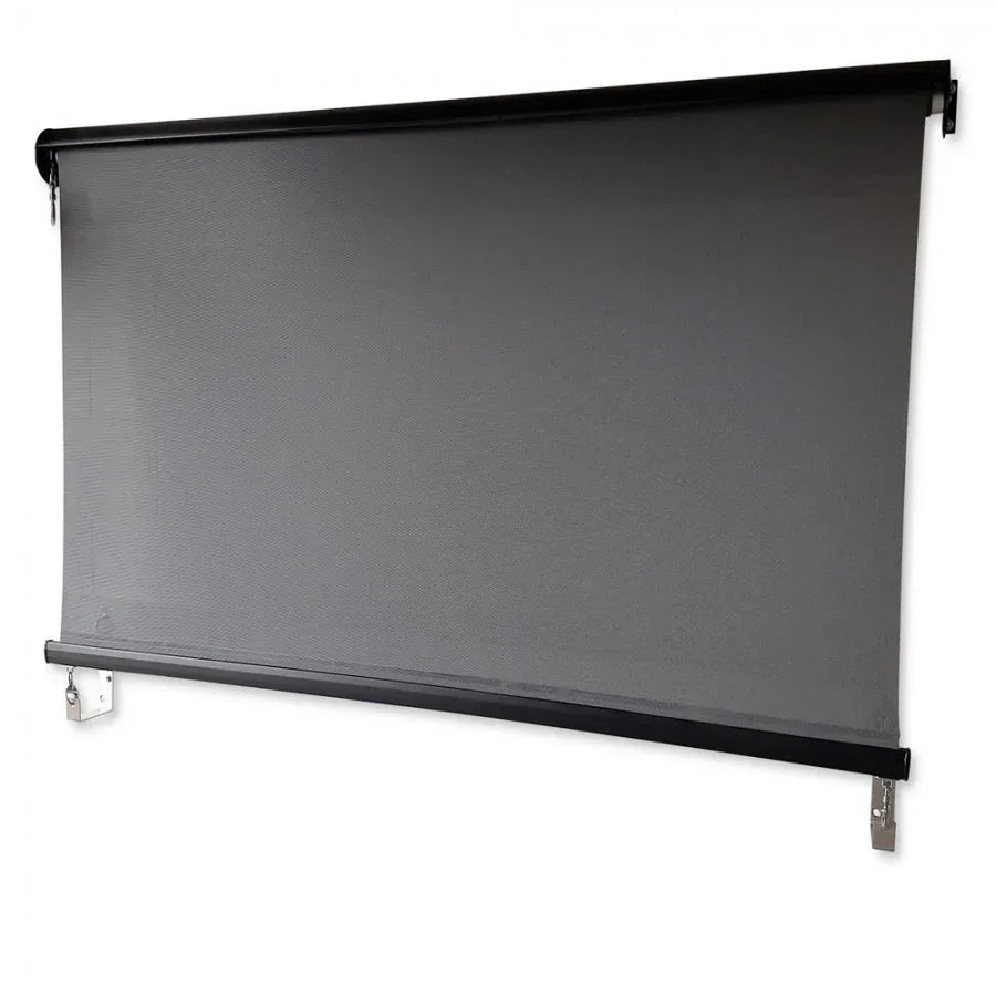 Outdoor Roller Blind Sun Screen Awning With Aluminium Hood - Mekamart Australia
