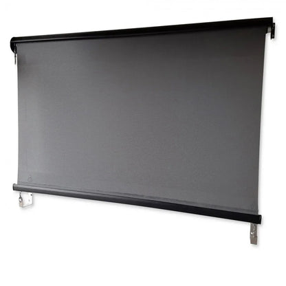 Outdoor Roller Blind Sun Screen Awning With Aluminium Hood - Mekamart Australia