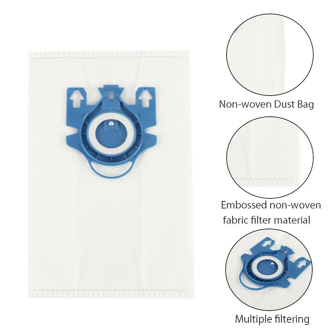 12 X Bags For Miele Vacuum Cleaners , GN Type - Mekamart Australia