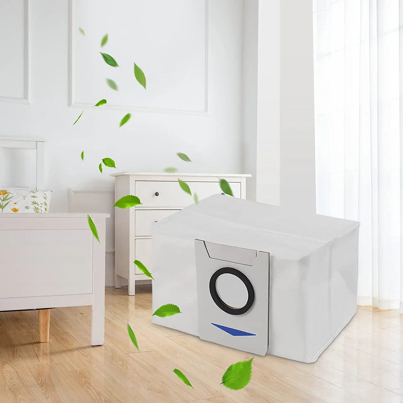 12 X Auto Empty Station Dust Bags For Ecovacs Deebot X1 Omni Series Robots - Mekamart Australia