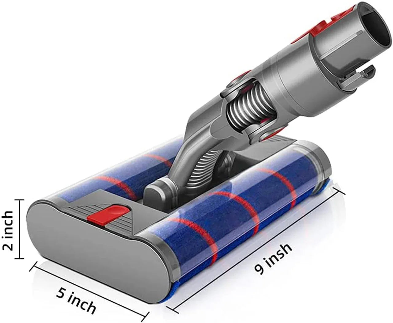 Omni Dual Roll Powerhead For DYSON V7 V8 V10 V11 & V15 Vacuum Cleaners - Mekamart Australia