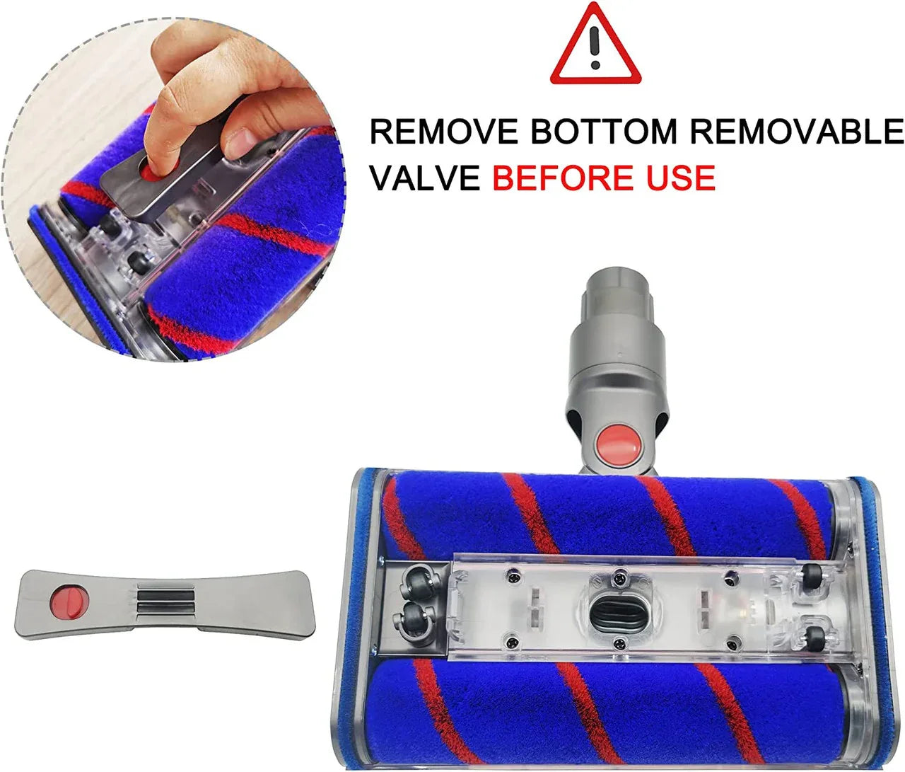 Omni Dual Roll Powerhead For DYSON V7 V8 V10 V11 & V15 Vacuum Cleaners - Mekamart Australia