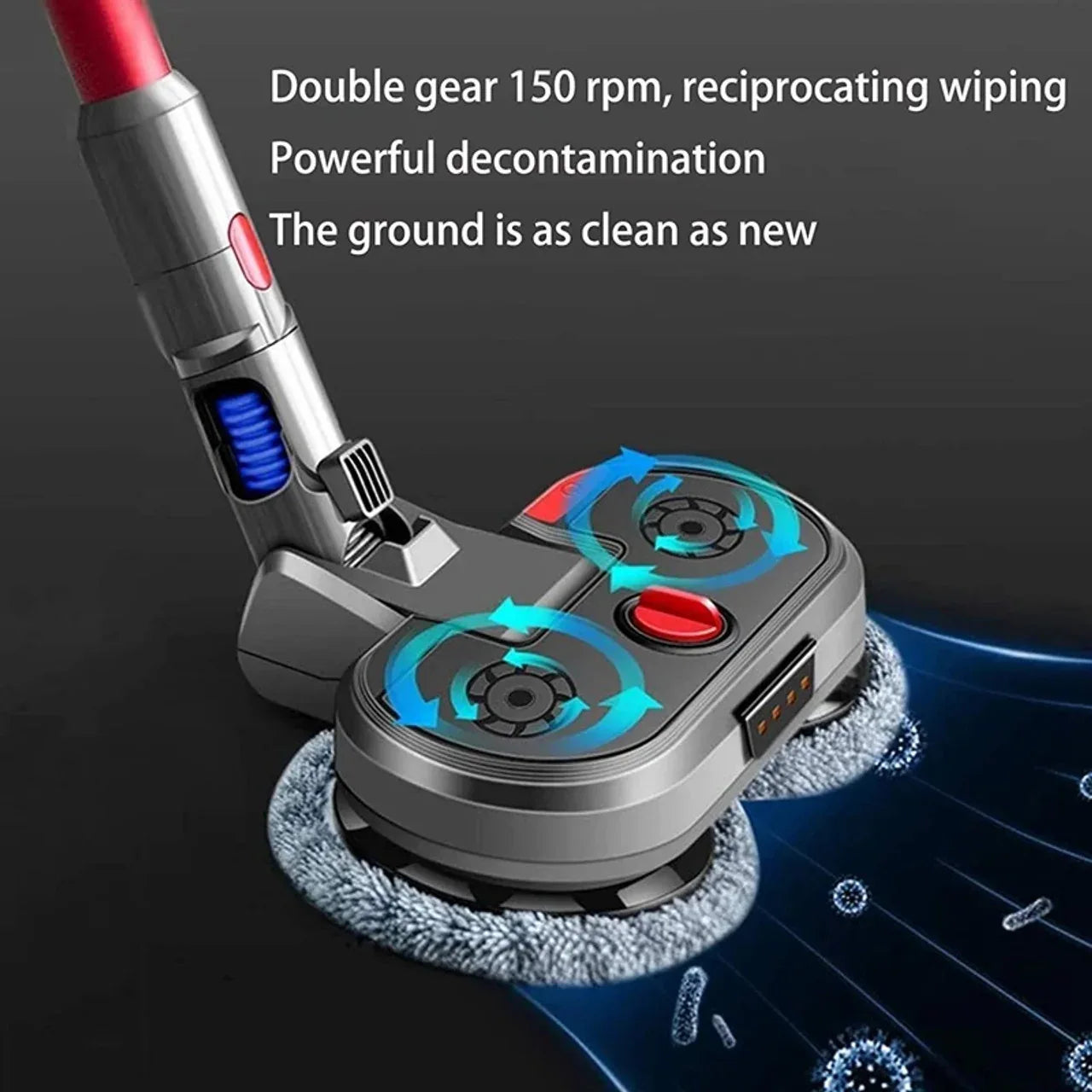 Superior Mop & Vacuum Tool for Dyson V7, V8, V10, V11 & V15 Vacuum Cleaners - Mekamart Australia