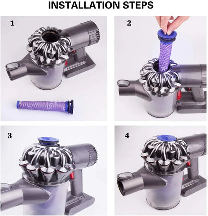 Filter for DYSON V6, V7, V8, DC58, DC59, DC61, DC62 stick vac - Mekamart Australia