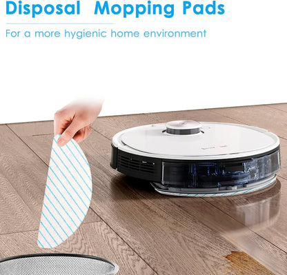 10 X Mopping pads for Ecovacs Deebot T9/T9+/N8 PRO/N8 PRO+/N8/N8+/NEO/T8/T8+/T8 AIVI/X1 PLUS/T10 PLUS - Mekamart Australia
