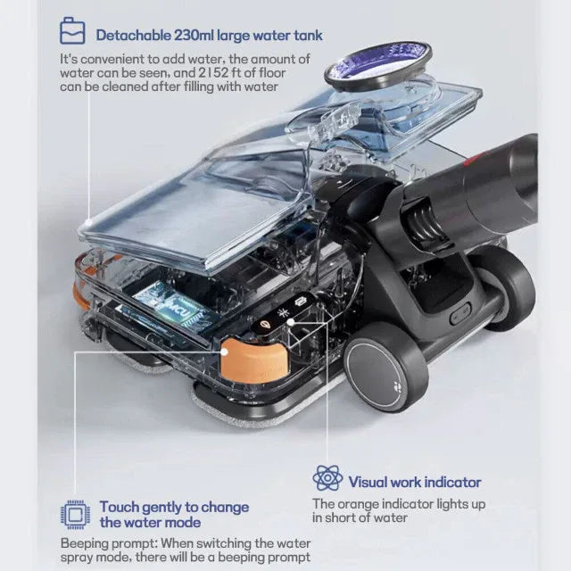 Hygieia T6 Wet Dry Mop Head - For Dyson V7, V8, V10, V11, V15 & GEN5 Models - Mekamart Australia