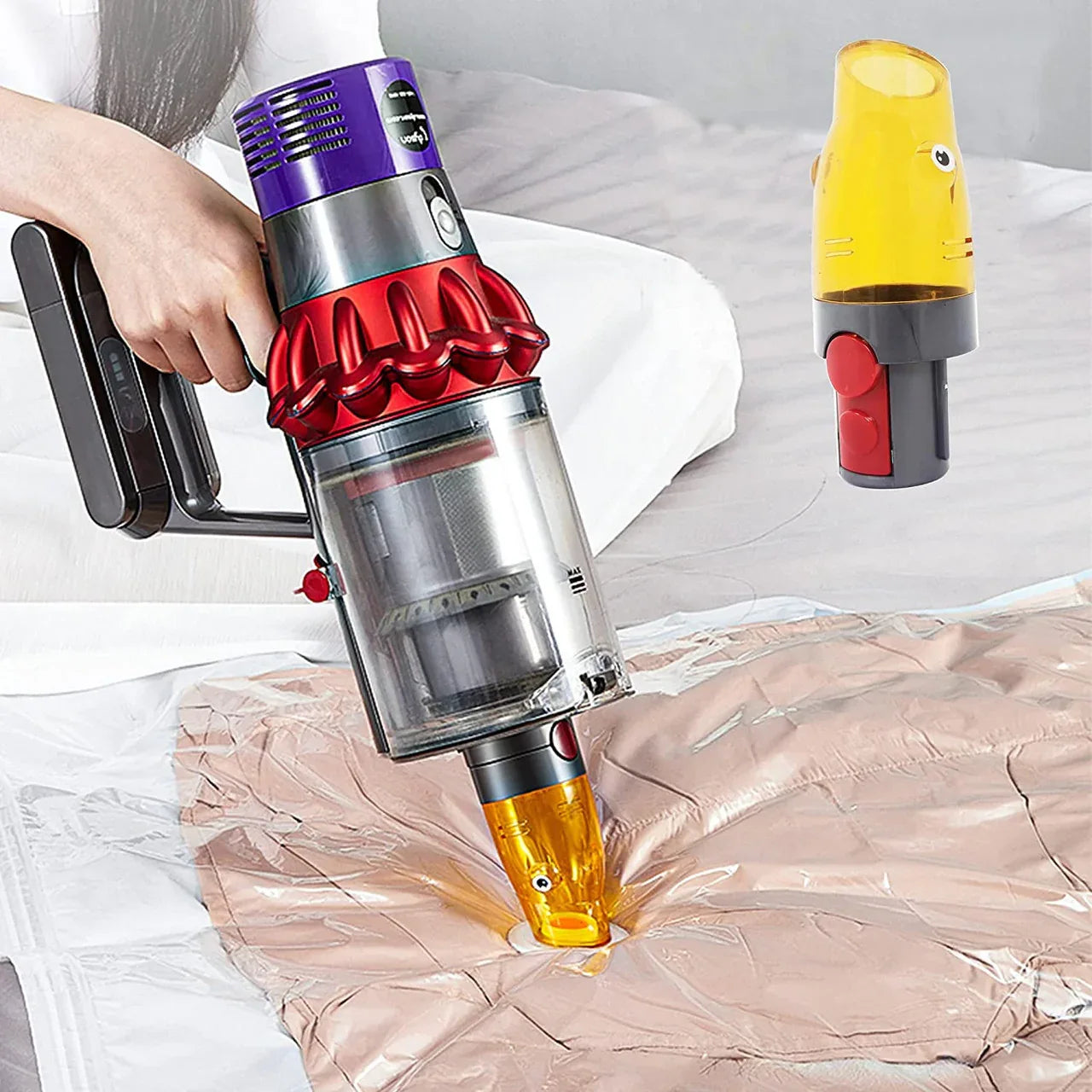 Air Sealing Dyson Adaptor for Vacuum Seal, Space Saver Storage bags - Mekamart Australia