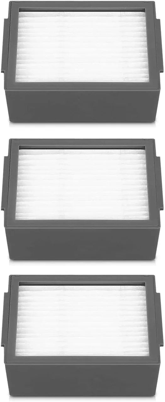 3 X HEPA filters for iRobot Roomba I, E and J series robots - Mekamart Australia
