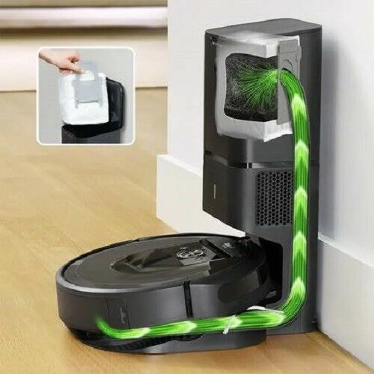 3 X Vacuum bags for iRobot Roomba i3+, i7+, s9+ and j7+ robot vacuum cleaners - Mekamart Australia