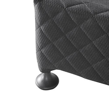 Mattress Base Ensemble Queen Size Solid Wooden Slat in Black with Removable Cover - Mekamart Australia