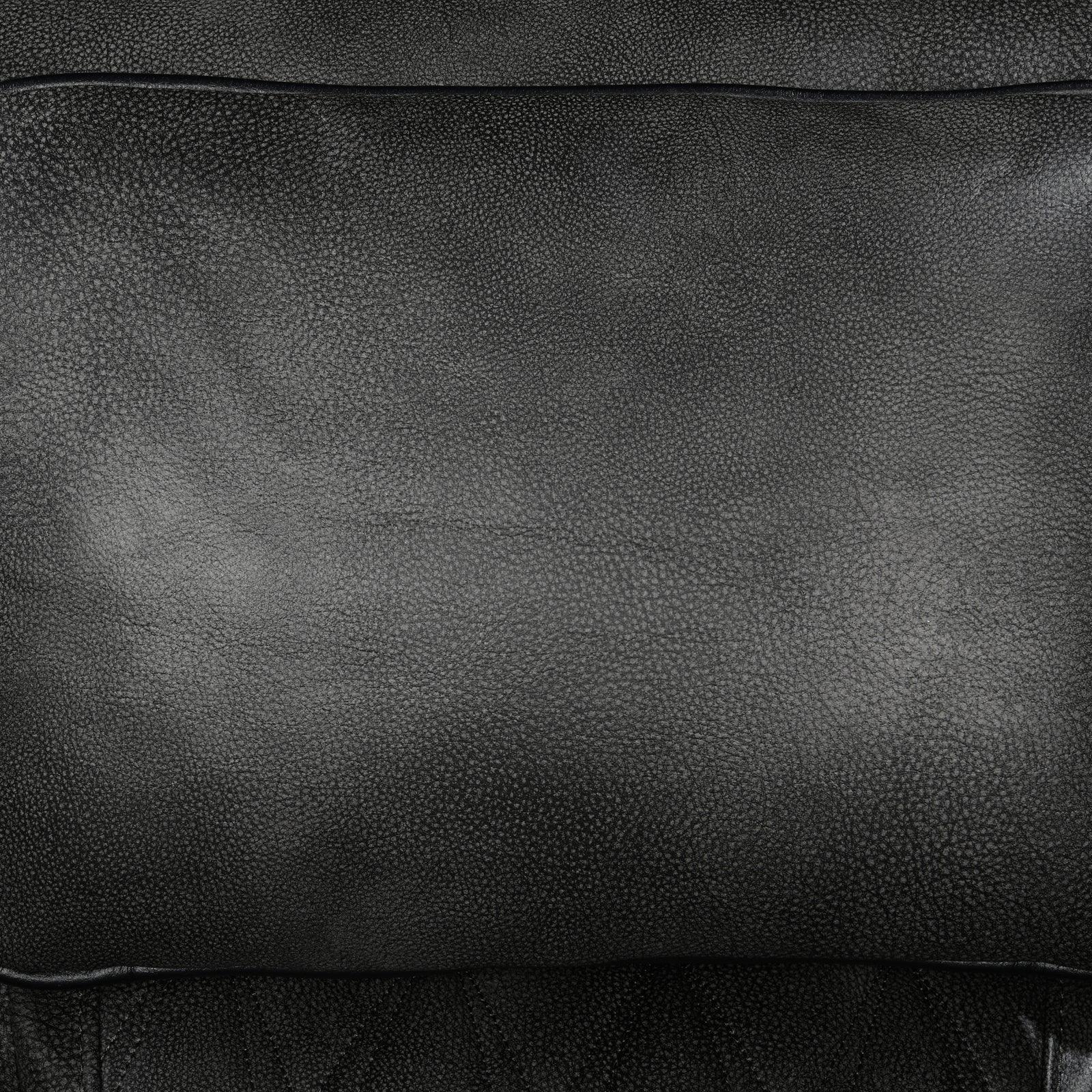 3 Seater Electric Air Leather Dark Grey Recliner - Mekamart Australia
