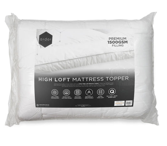 1500GSM Ball fibre MATTRESS TOPPER - KING - Mekamart Australia