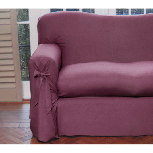 Mauve Sofa Cover 2 to 3 Seater 230 X 420cm - Mekamart Australia