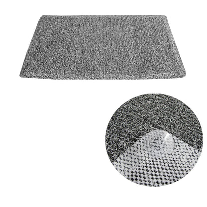 Loofah Shower Mat Black - Mekamart Australia