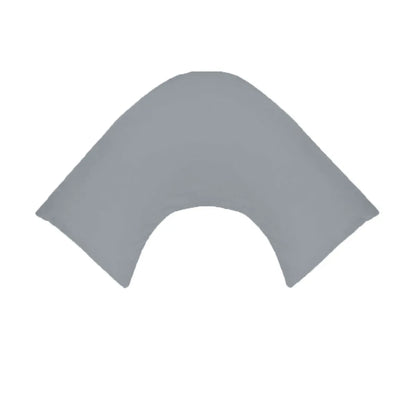 280TC Polyester Cotton V Shape Pillowcase Grey - Mekamart Australia
