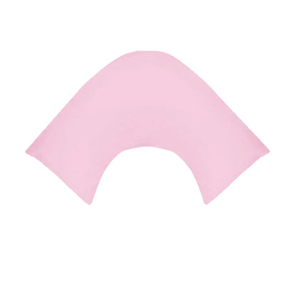 280TC Polyester Cotton V Shape Pillowcase Pink - Mekamart Australia