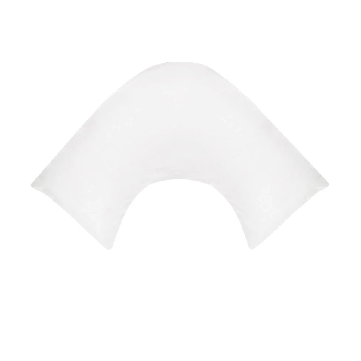 280TC Polyester Cotton V Shape Pillowcase White - Mekamart Australia