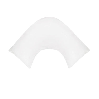 280TC Polyester Cotton V Shape Pillowcase White - Mekamart Australia