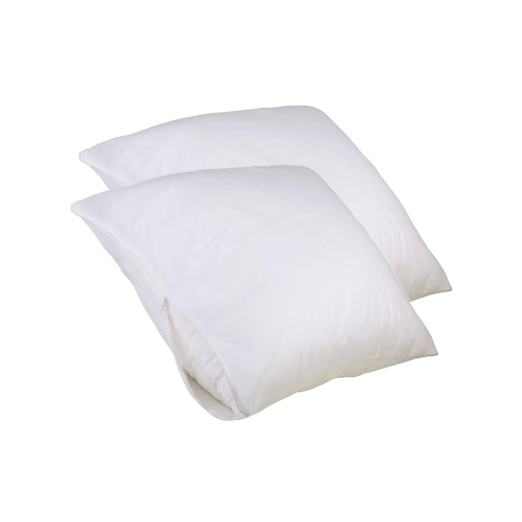 Set of 2 Stain Resistant Pillow Protectors European - Mekamart Australia