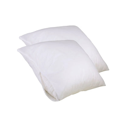 Set of 2 Stain Resistant Pillow Protectors European - Mekamart Australia