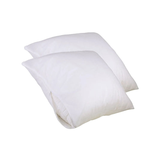 Set of 2 Stain Resistant Pillow Protectors European - Mekamart Australia