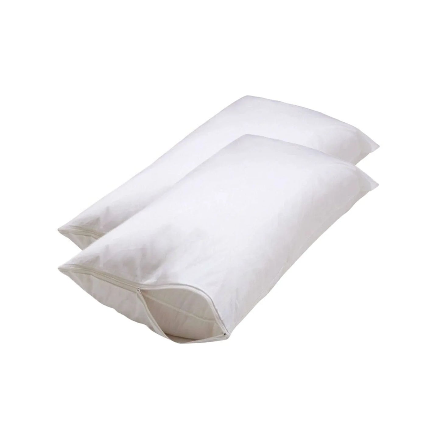 Set of 2 Stain Resistant Pillow Protectors King - Mekamart Australia