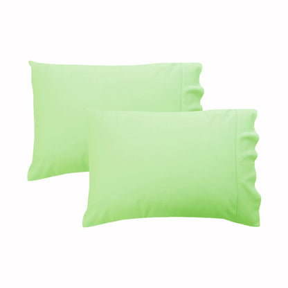 280TC Luxury Percale Standard Pillowcases Apple - Mekamart Australia