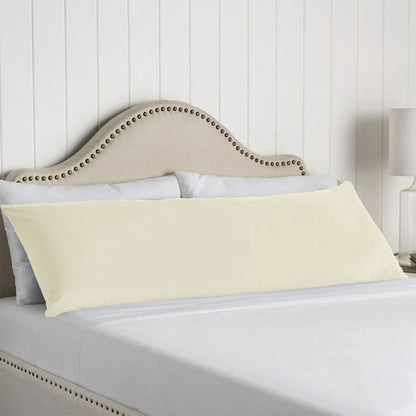 Artex 100% Cotton Body Pillowcase Cream - Mekamart Australia