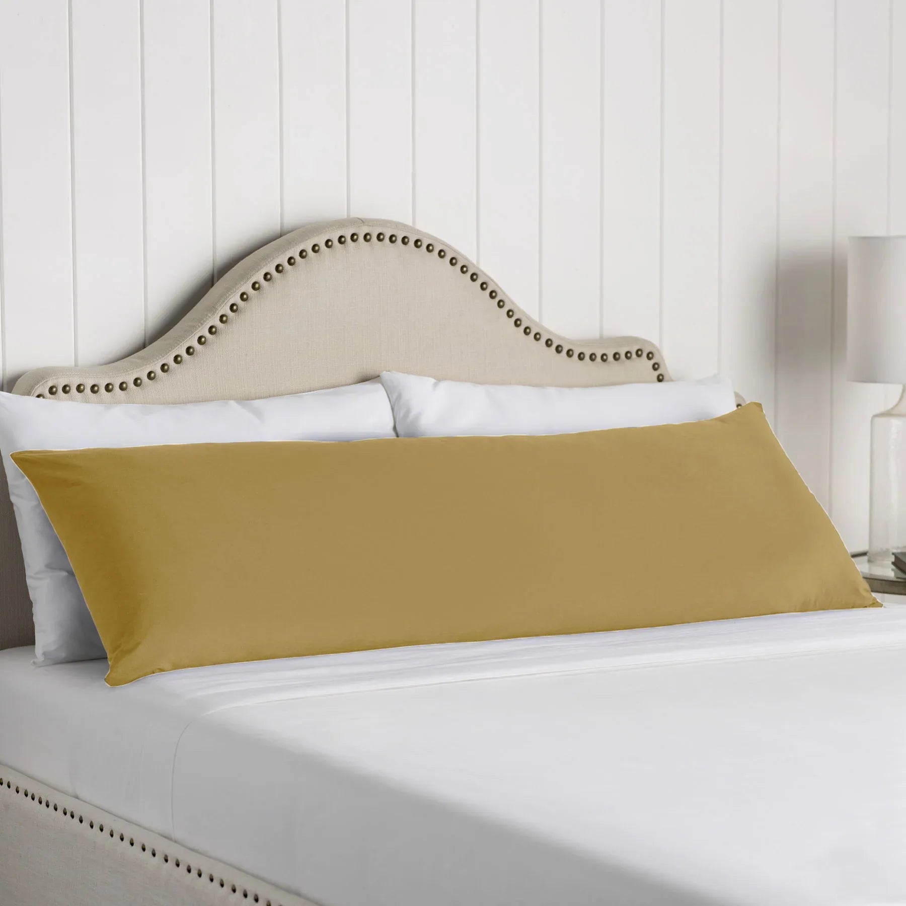 Artex 100% Cotton Body Pillowcase Gold - Mekamart Australia