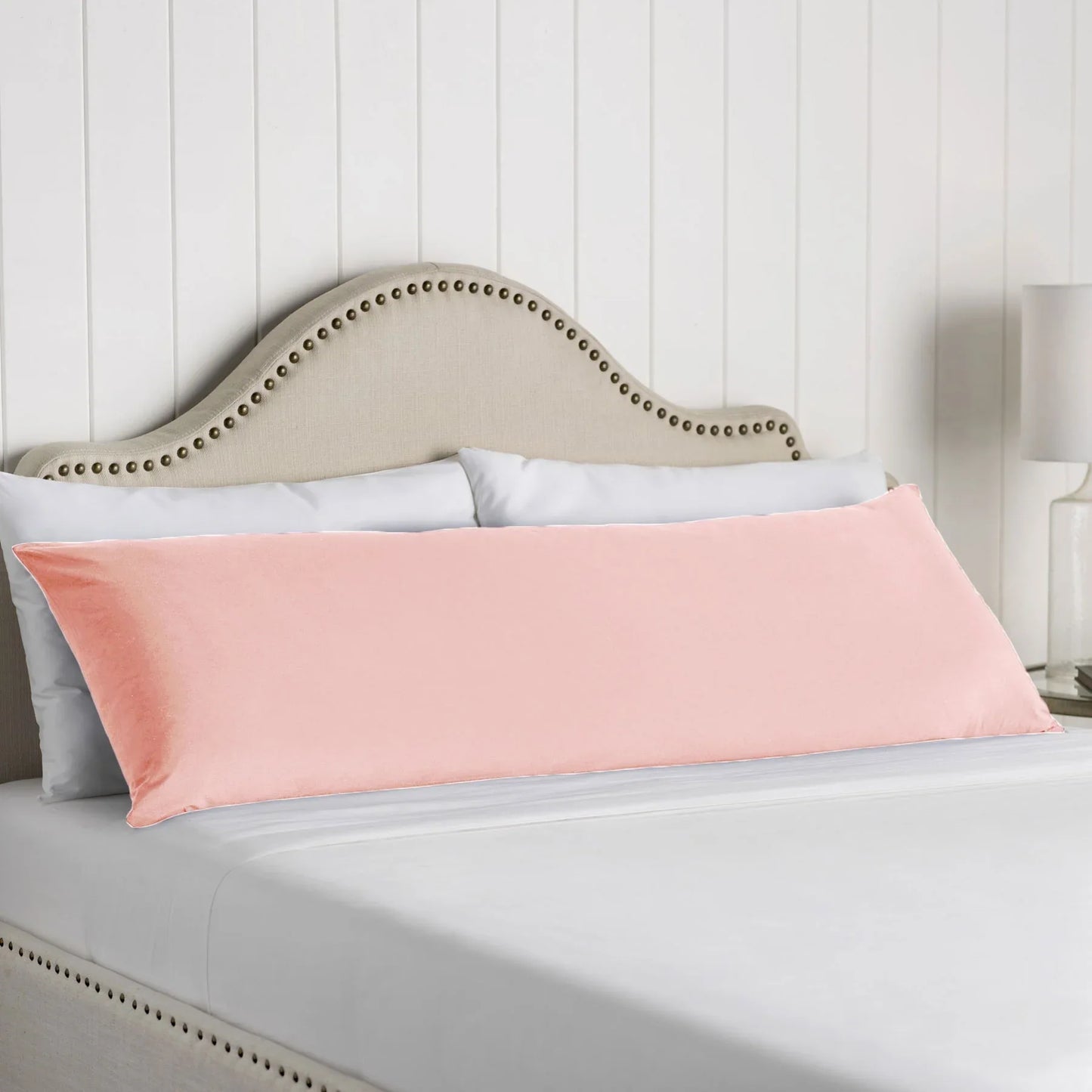 Artex 100% Cotton Body Pillowcase Light Peach - Mekamart Australia