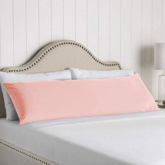 Artex 100% Cotton Body Pillowcase Light Peach - Mekamart Australia