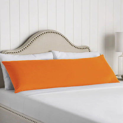 Artex 100% Cotton Body Pillowcase Orange - Mekamart Australia